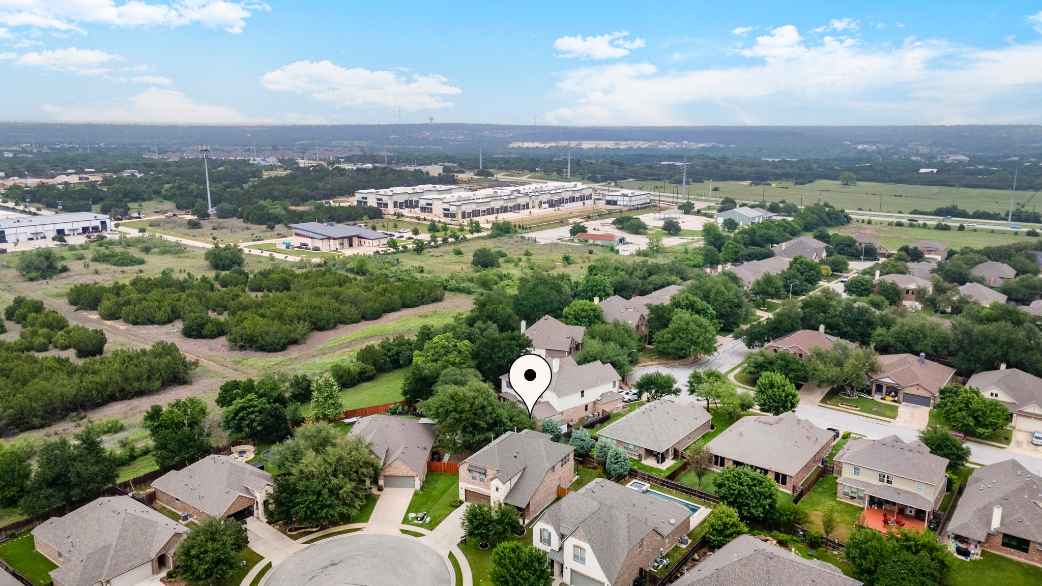 Cold Springs aerial view